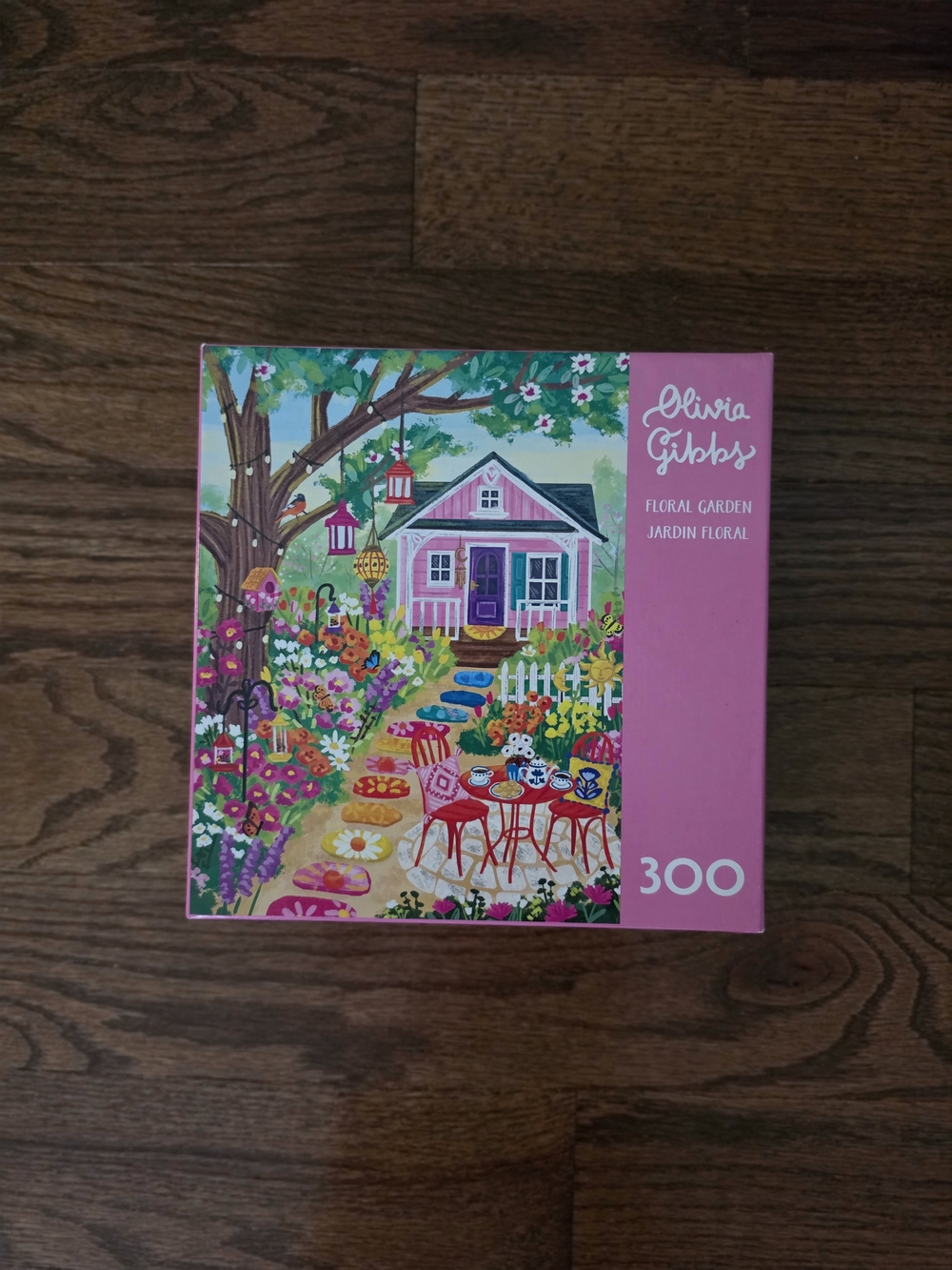 Floral Garden 300-Piece Jigsaw Puzzle - Olivia Gibbs